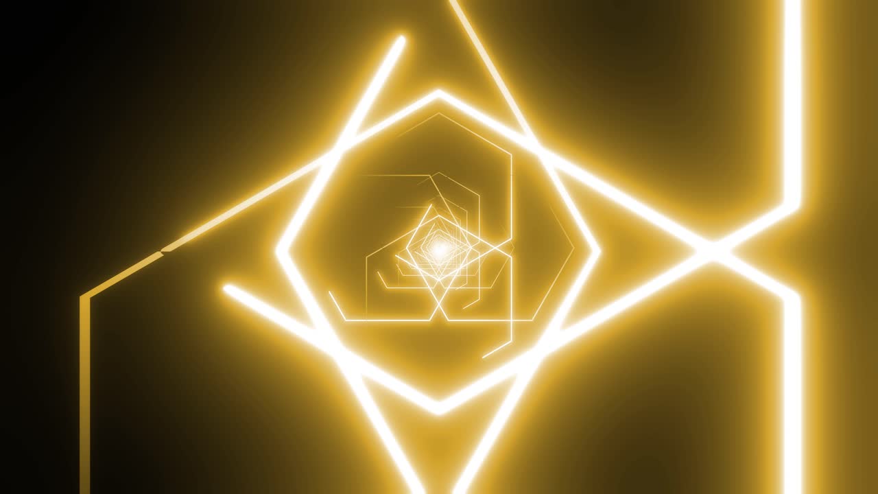 patrón geométrico de neón resplandeciente abstracto