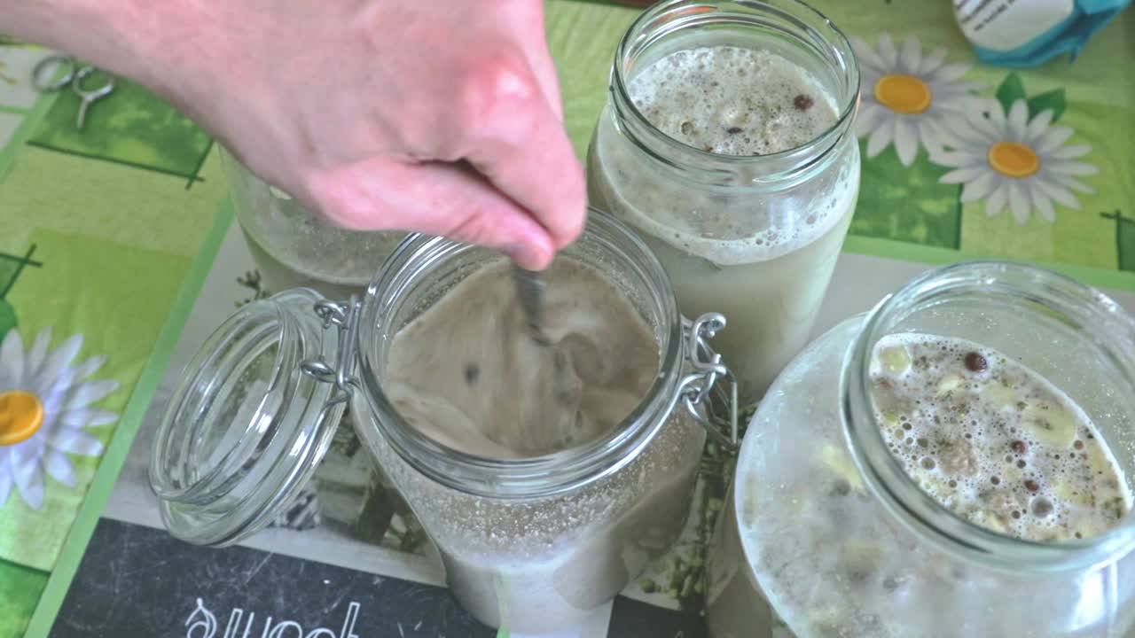 mezcla de masa fermentada para sopa agria