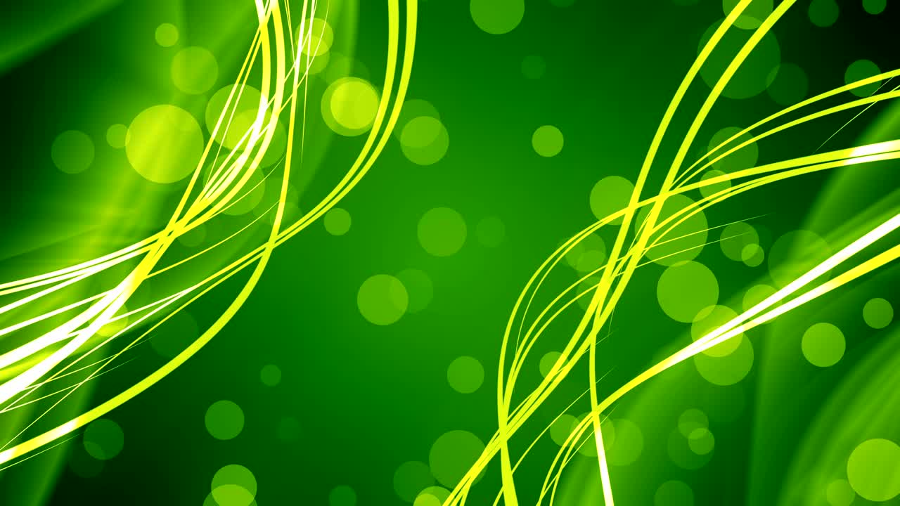 녹색 보케 흐름 줄무