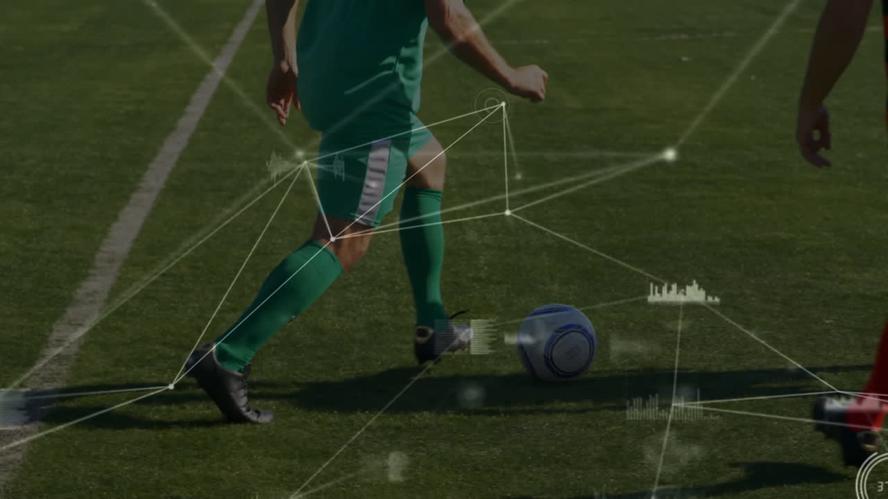 축구 선수들에 대한 데이터 처리 및 연결 네트워크의 활성화