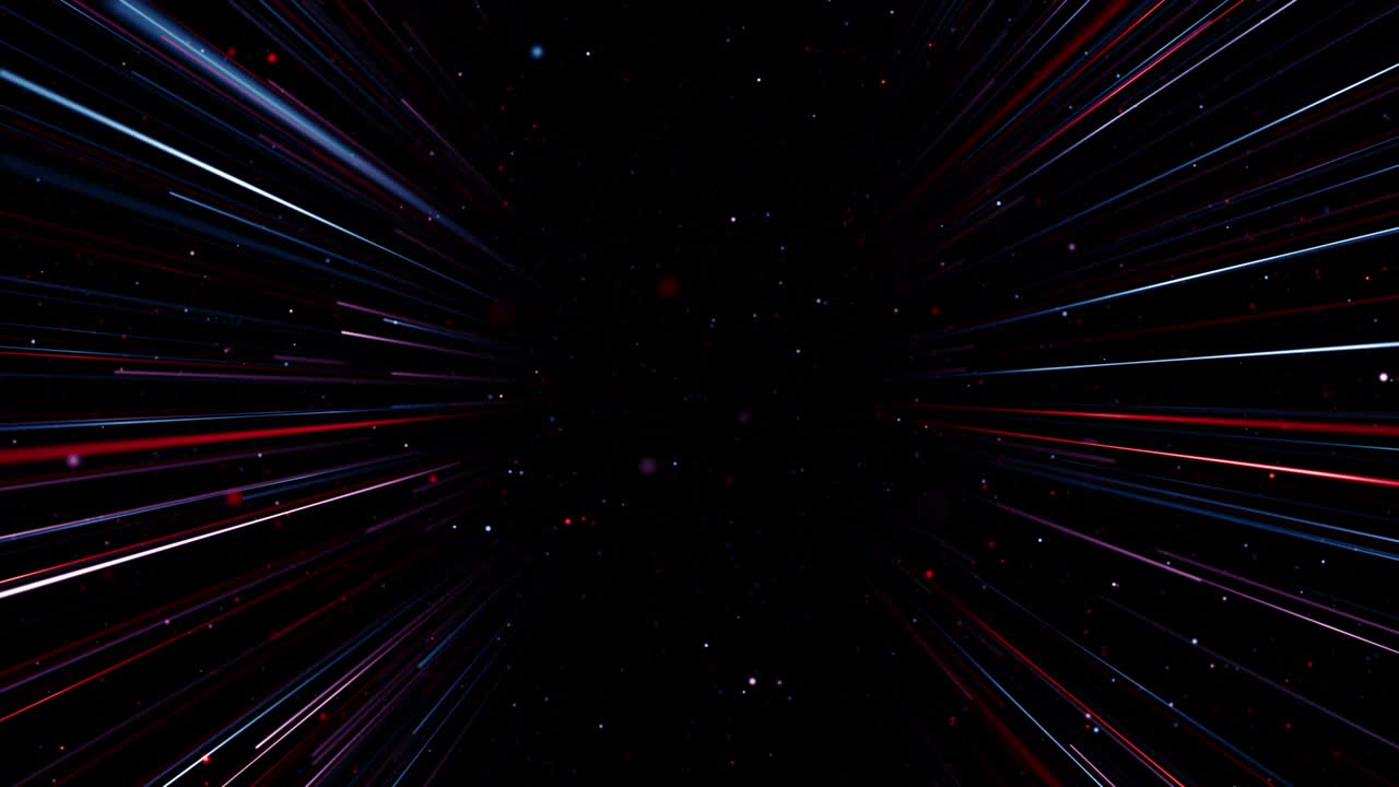 Particles dust abstract light bokeh motion titles cinematic background loop