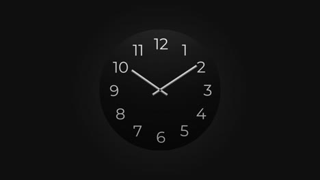 relógio de contagem regressiva 24 horas dia velocidade rápida time-lapse 4k hd
