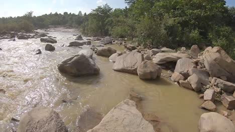 beautiful rock formations at usri falls in giridih, jharkhand, india on tuesday 6th october 2020