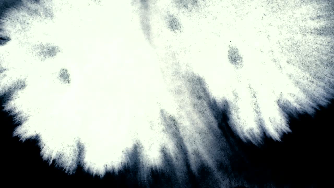 추상적인 잉크 방울이 폭발하는 스플래시 확산 운동