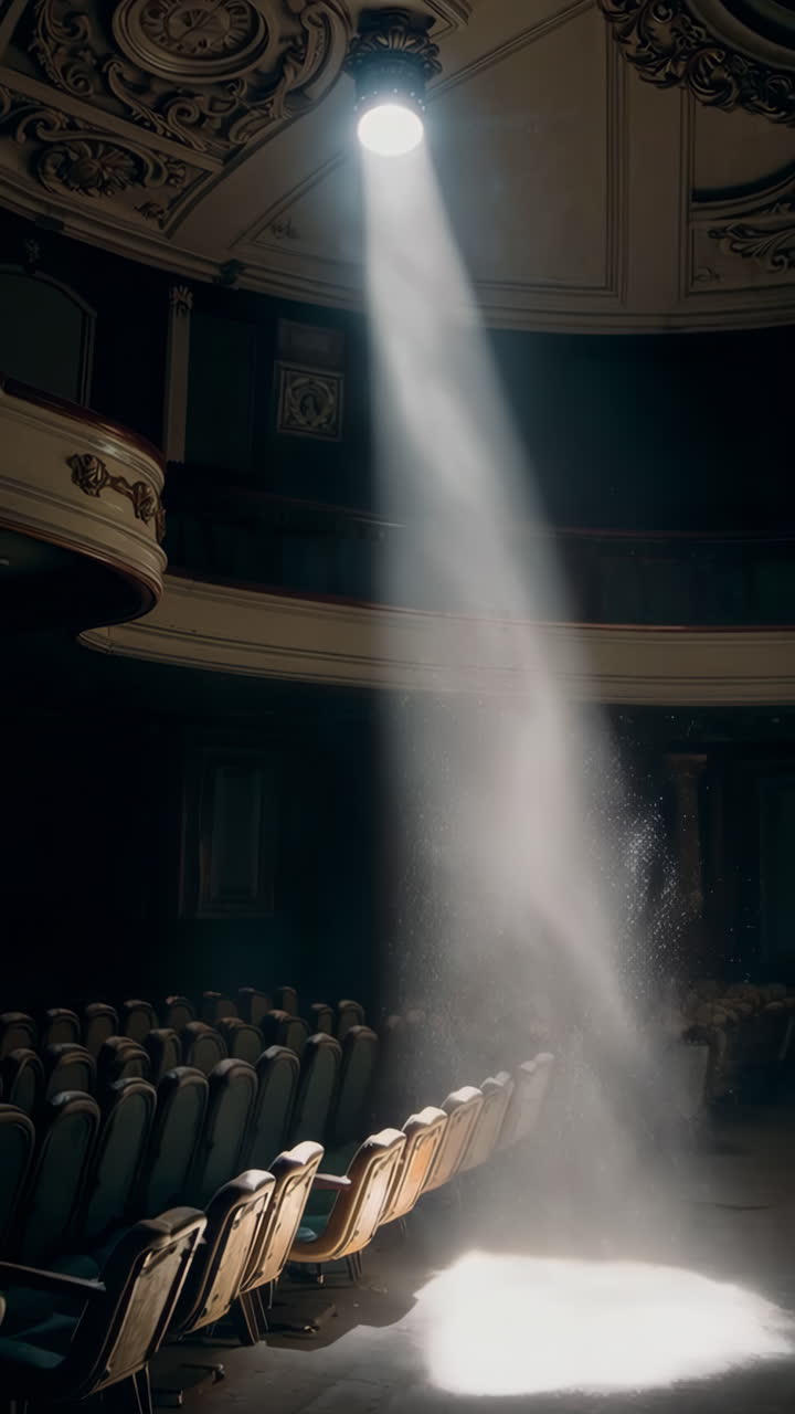 Abandoned Theater Spotlight