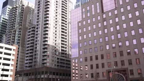 edificios del centro de la ciudad no descriptiva exterior del día 4k