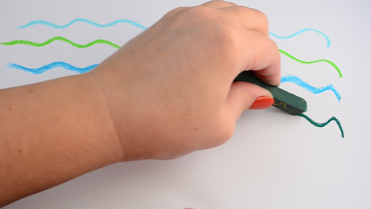 We draw abstraction. We draw a pastel