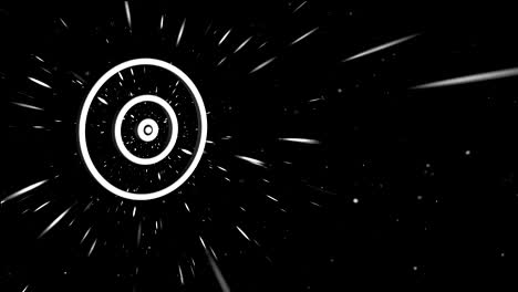 abstract cosmic animated illustration