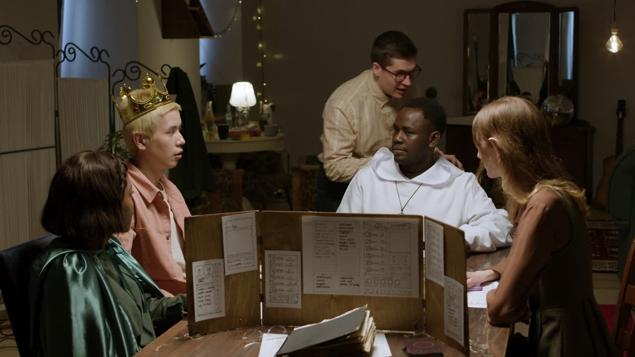 롤게임을 하는 친구들