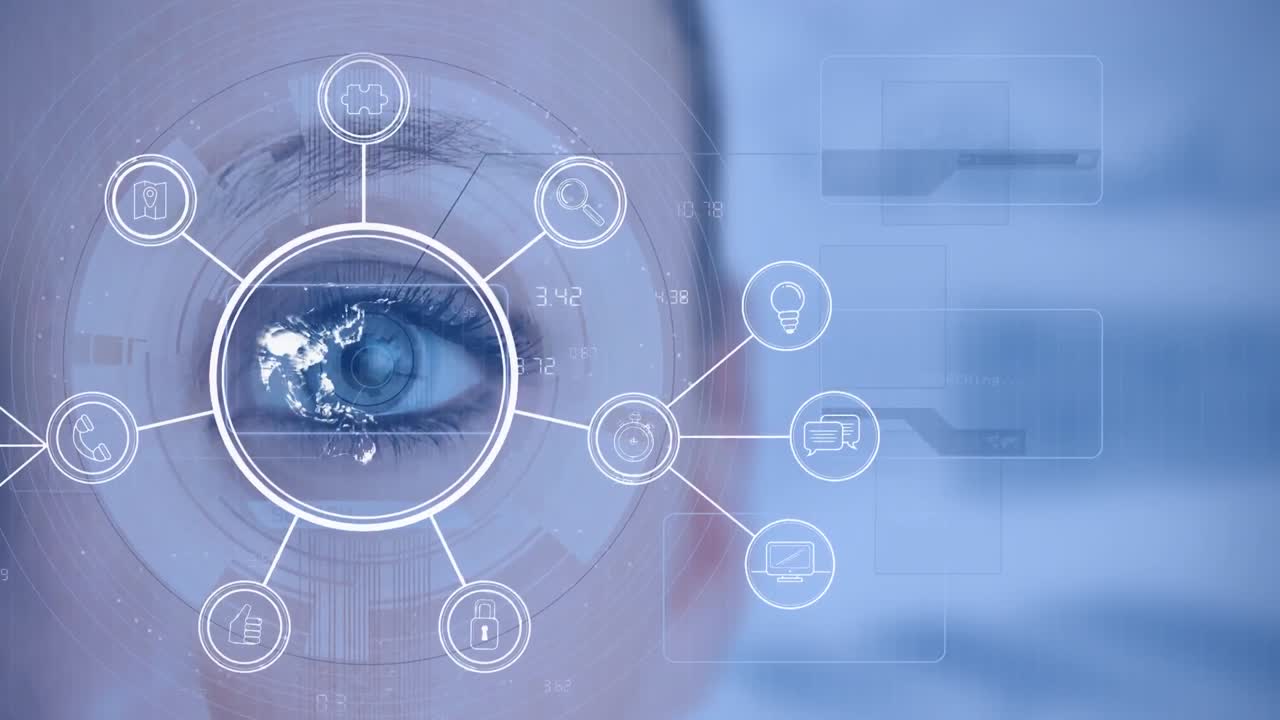 animación de los iconos de negocios