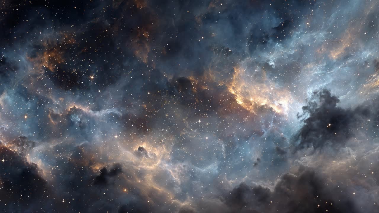 A Captivating Cosmic View: Exploring the Enigmatic Beauty of the Universe through Stunning Galactic Nebulae and Stellar Landscapes