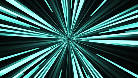 abstract creative neon light rays background. hyper jump, speed of light, neon glowing rays in motion.  seamless loop motion graphics animation background new quality techno style.