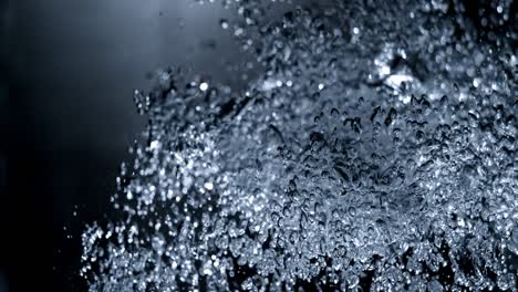 Slow motion bubbles under Water