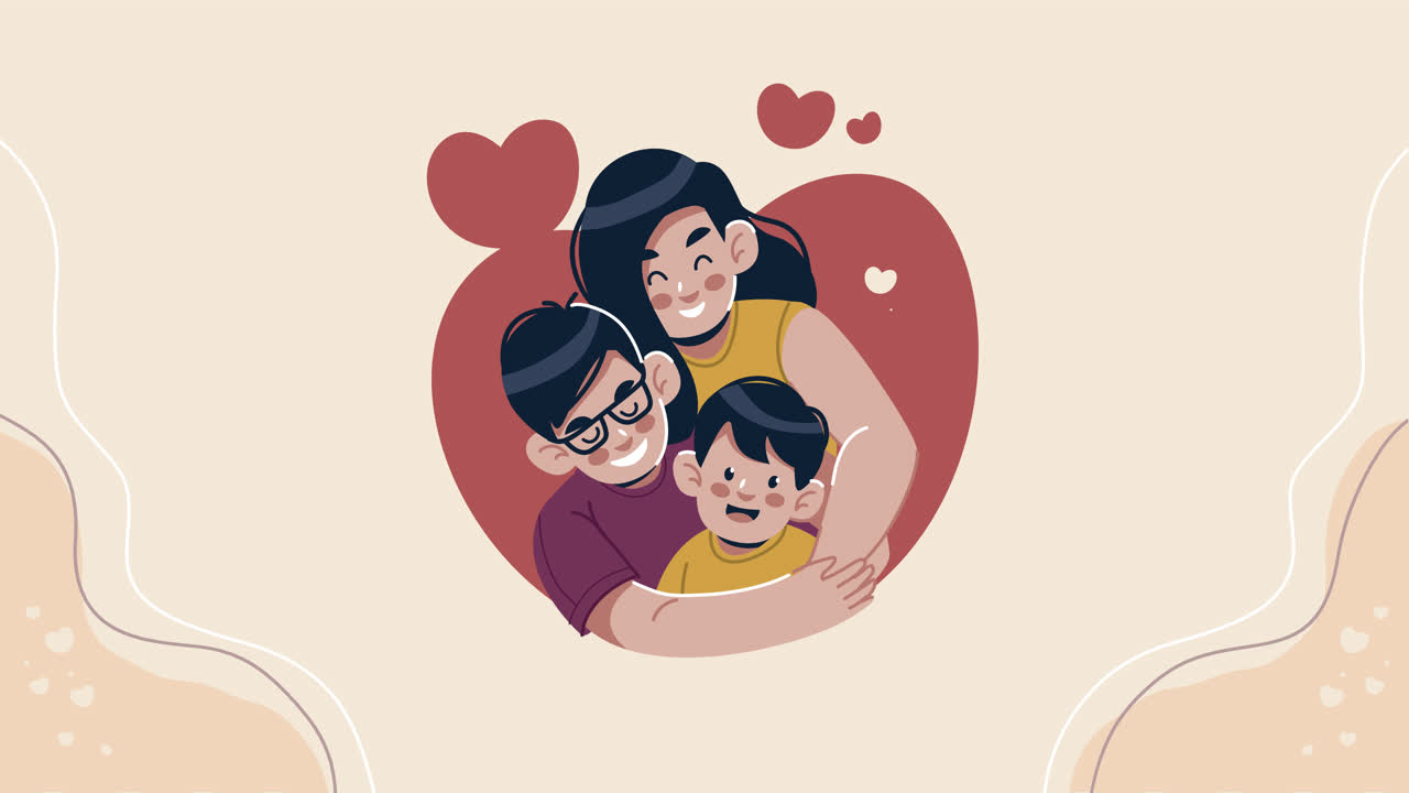 Happy Family Portrait