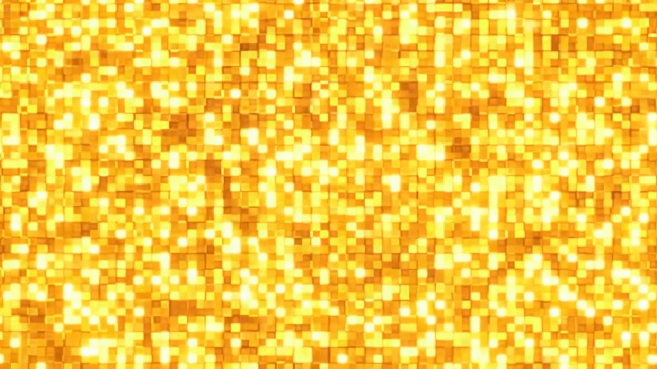 Dense field of shimmering gold light particles with a warm luminous glow, creating a rich textured abstract backdrop with festive and elegant feel