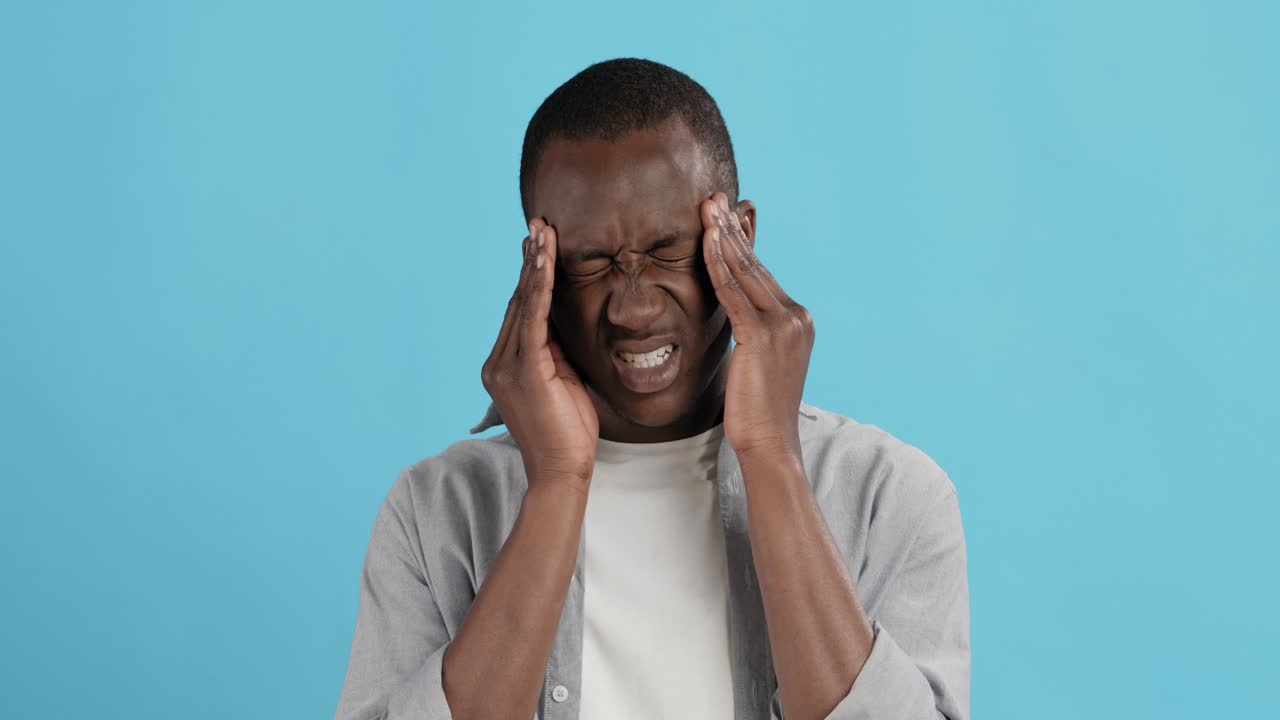 Man with Headache