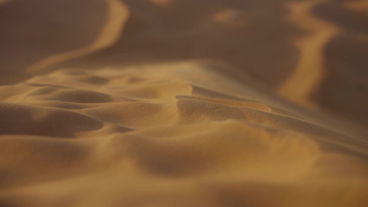 Primo piano di granelli di sabbia del deserto