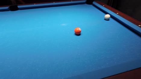 pool game in progress