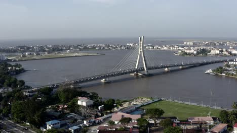 dron mostu drogowego lagos