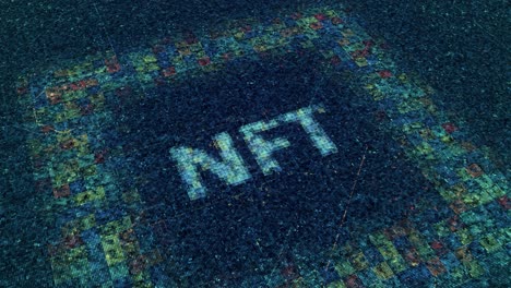 nft digital art visualization