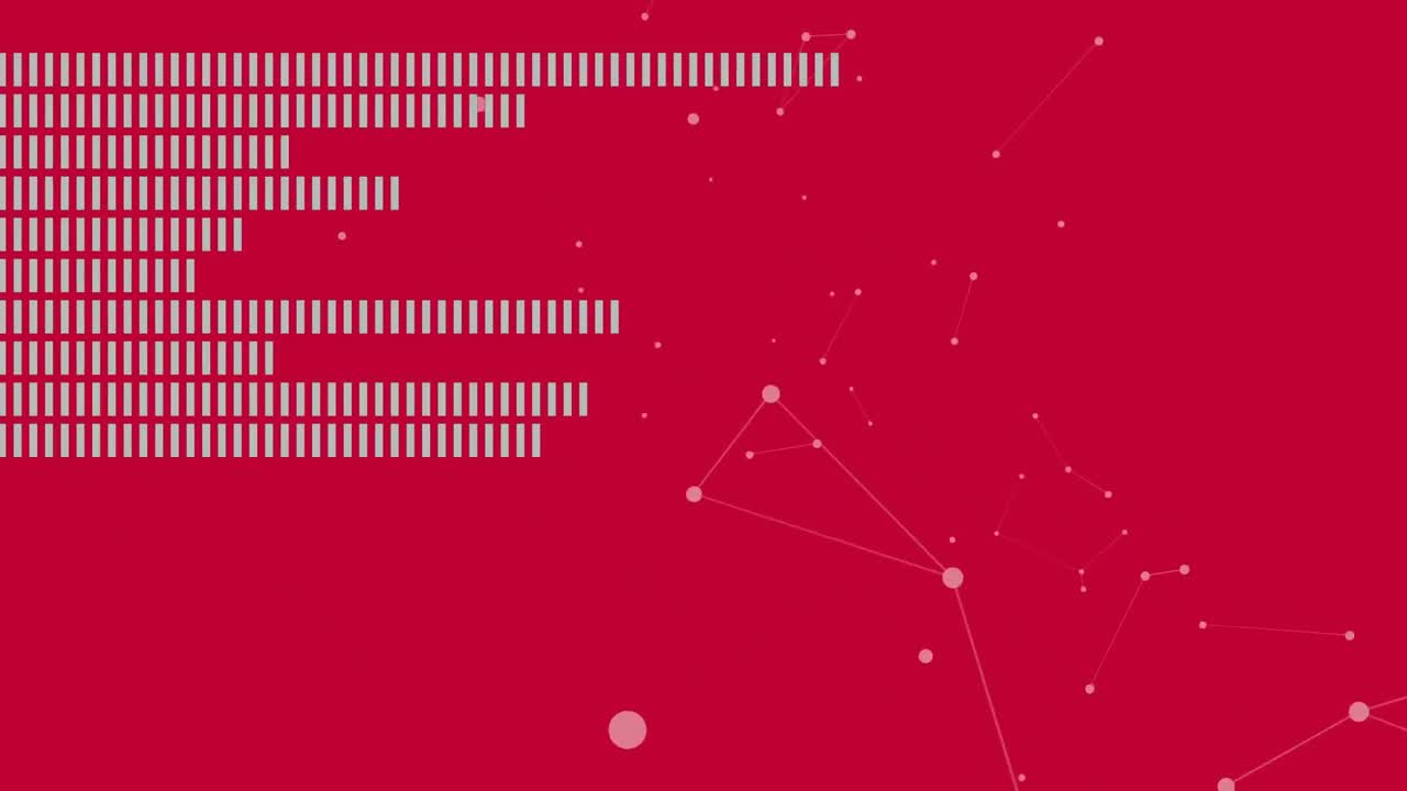 compuesto digital de líneas de conexión de red