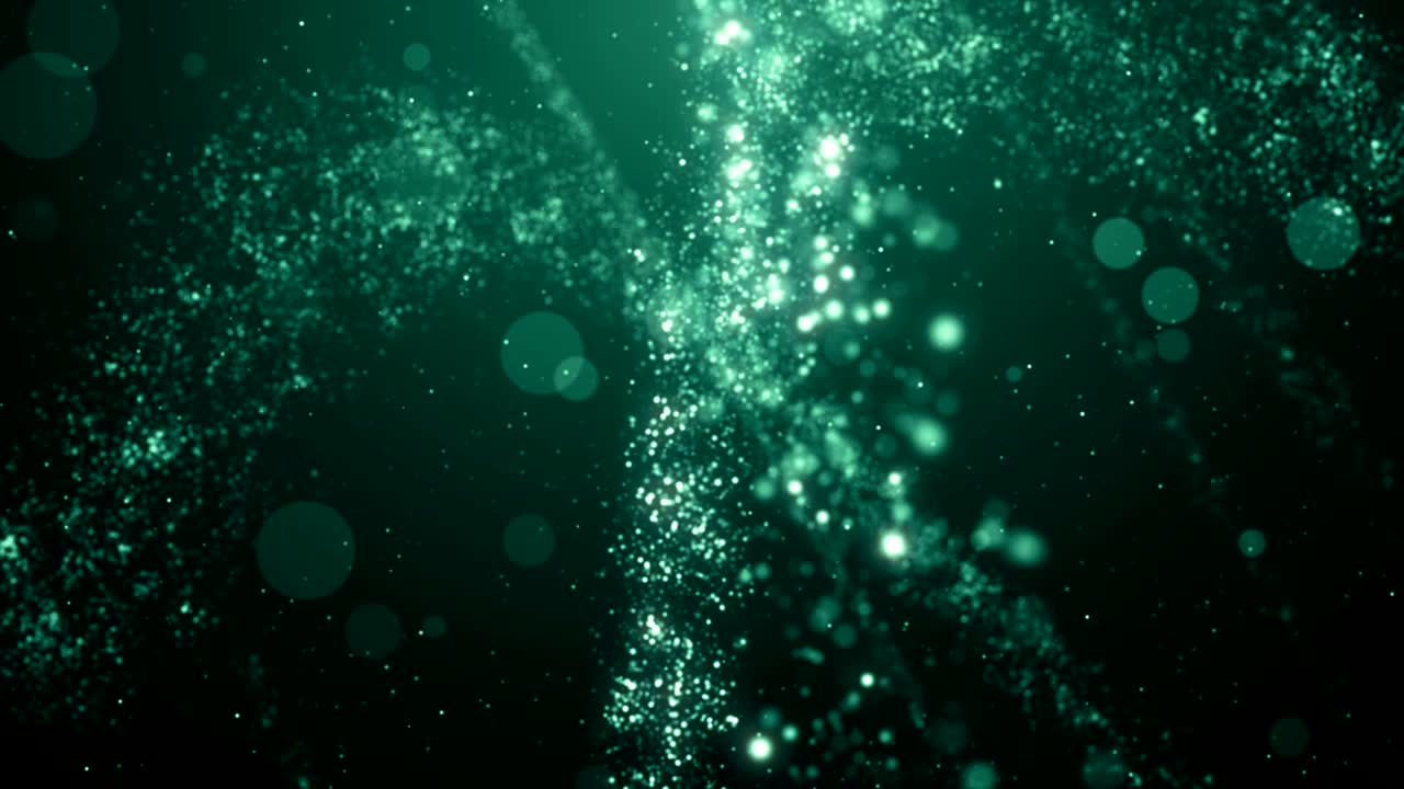 입자 먼지 추상적인 빛 보케 모션 제목 영화적 배경 루프