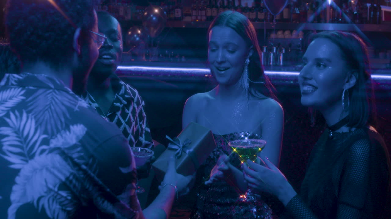 파티에서 친구들