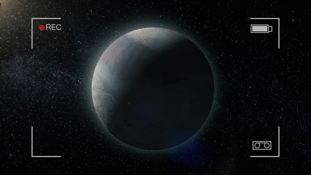 Captured Image of a Planet in Space