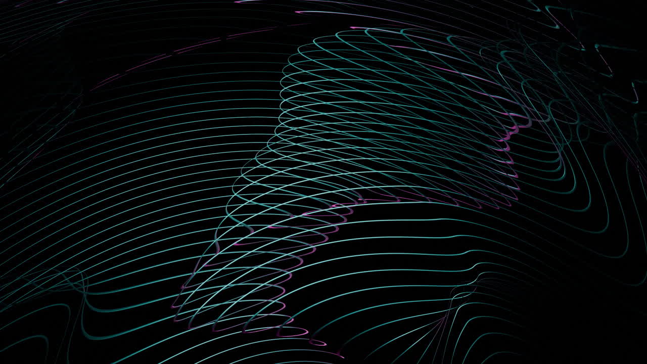 Abstract Light Painting Patterns