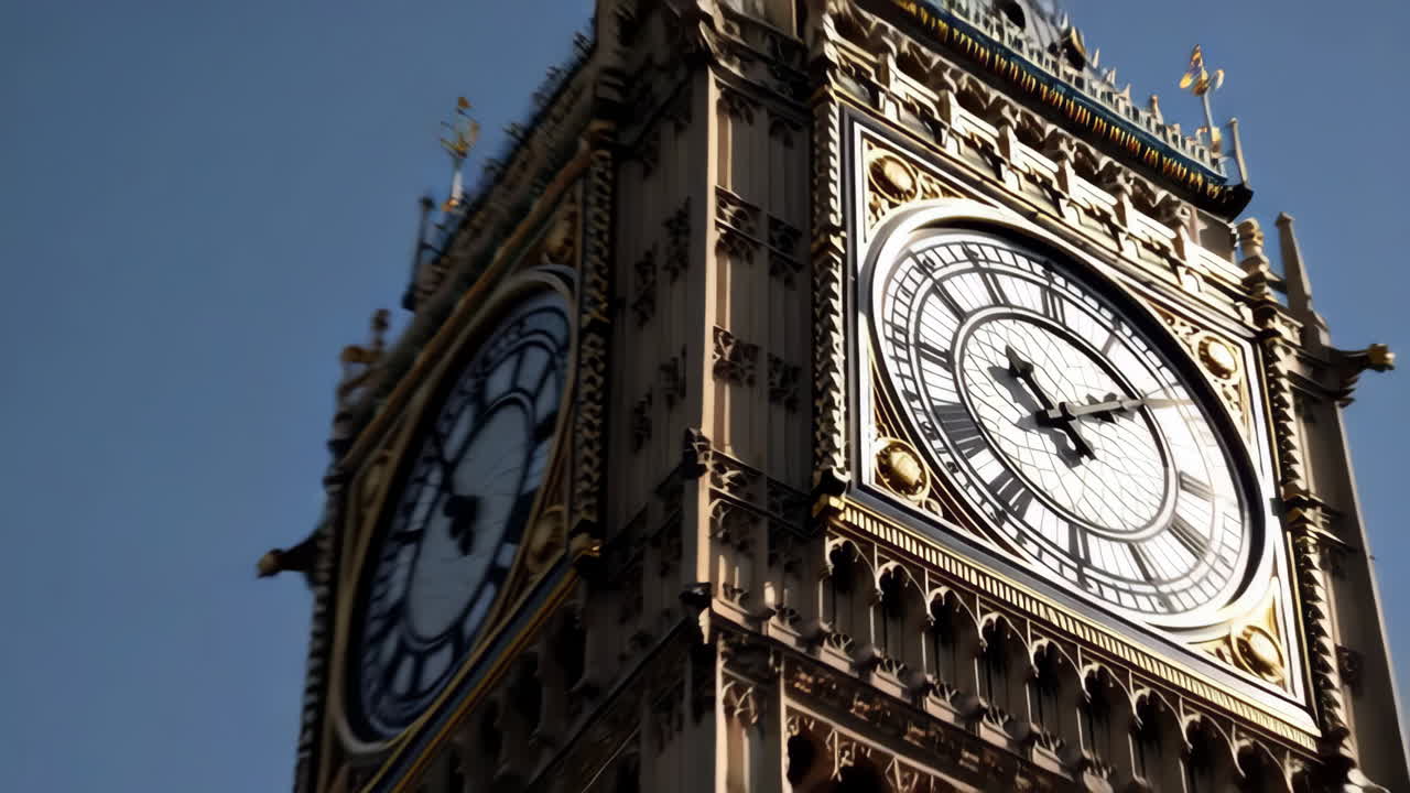 Big Ben and Houses of Parliament in London