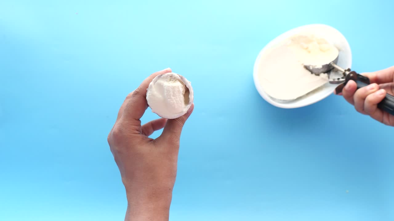 Scooping Ice Cream