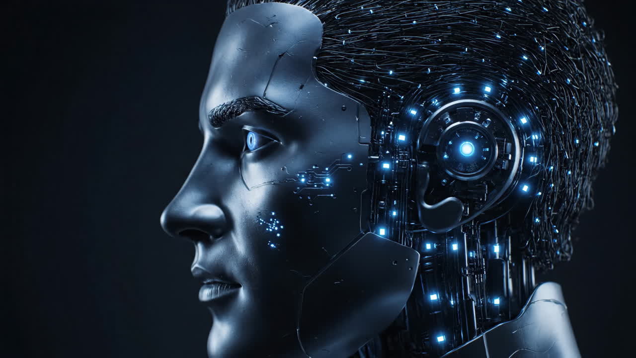 A robot with advanced artificial intelligence