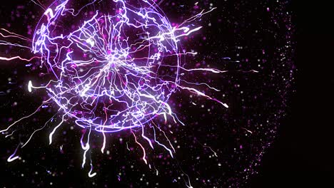 explosión de fuegos artificiales abstractos