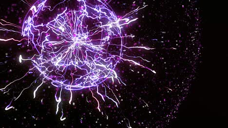 abstract fireworks explosion