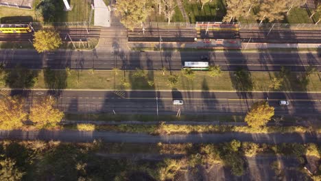 cars and buses driving on highway of buenos aires province in argentina