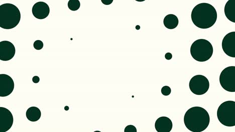 gradient green circles