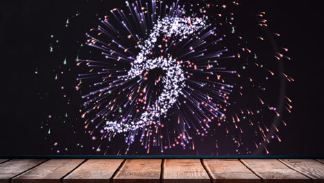 video de fuegos artificiales