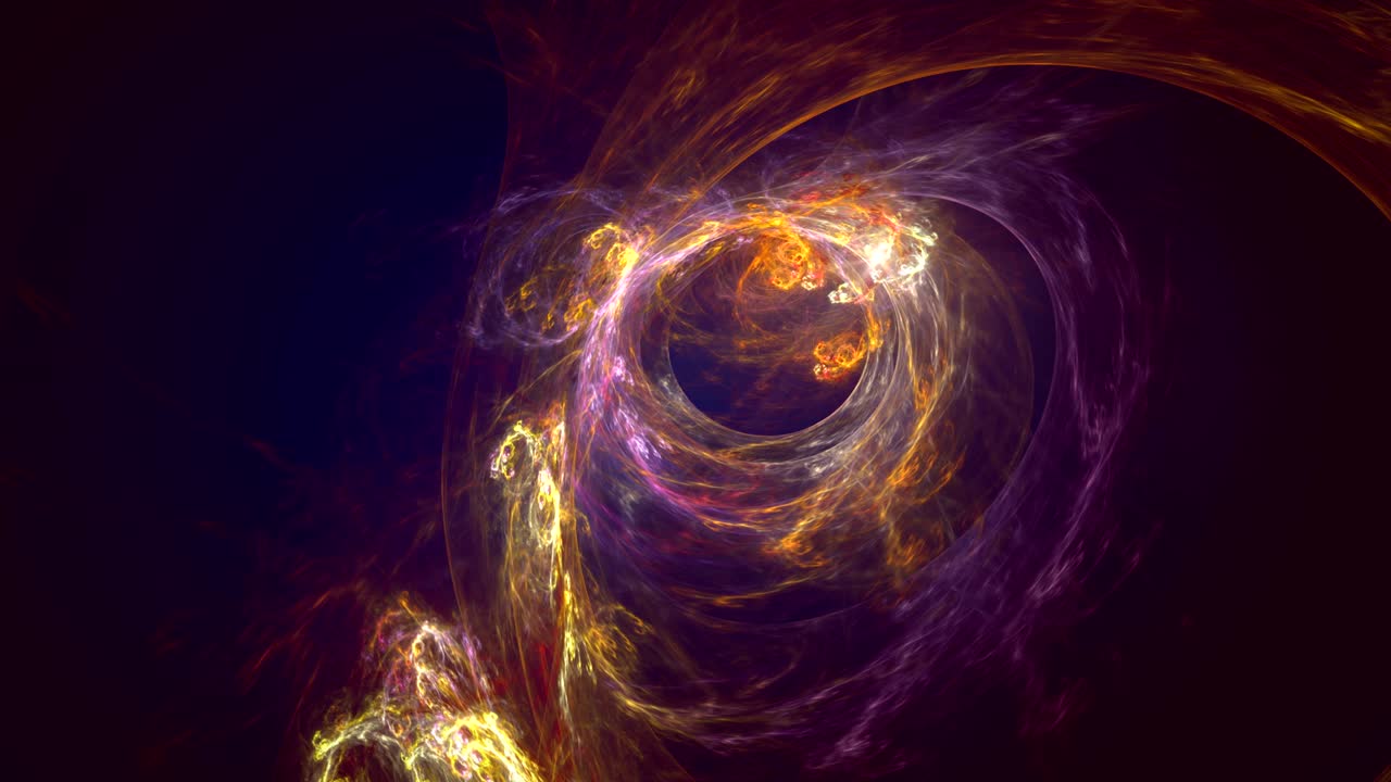 fractal 1 - bucle de fondo de vídeo fractal orgánico