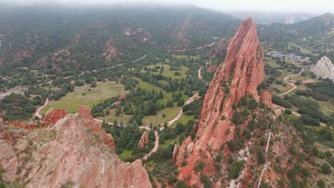 Parque-Nacional-Jardín-De-Los-Dioses,-Colorado