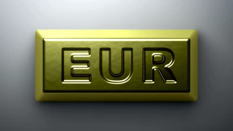 euro. imágenes en bucle con resolución de 4k.