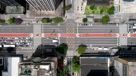 avenida paulista en el centro de sao paulo, brasil. monumento turístico.