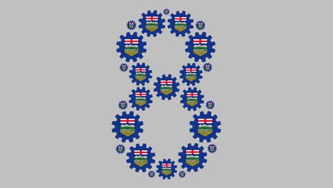 alberta number eight