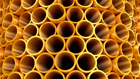 background of pipes