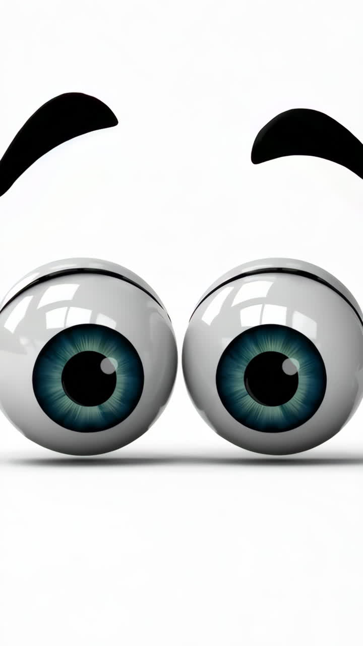 Olhos de desenho animado