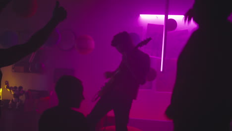 night party in a room