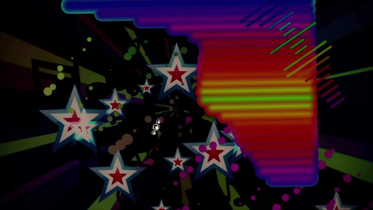 음악 스트럼 빈티지 vj 루프