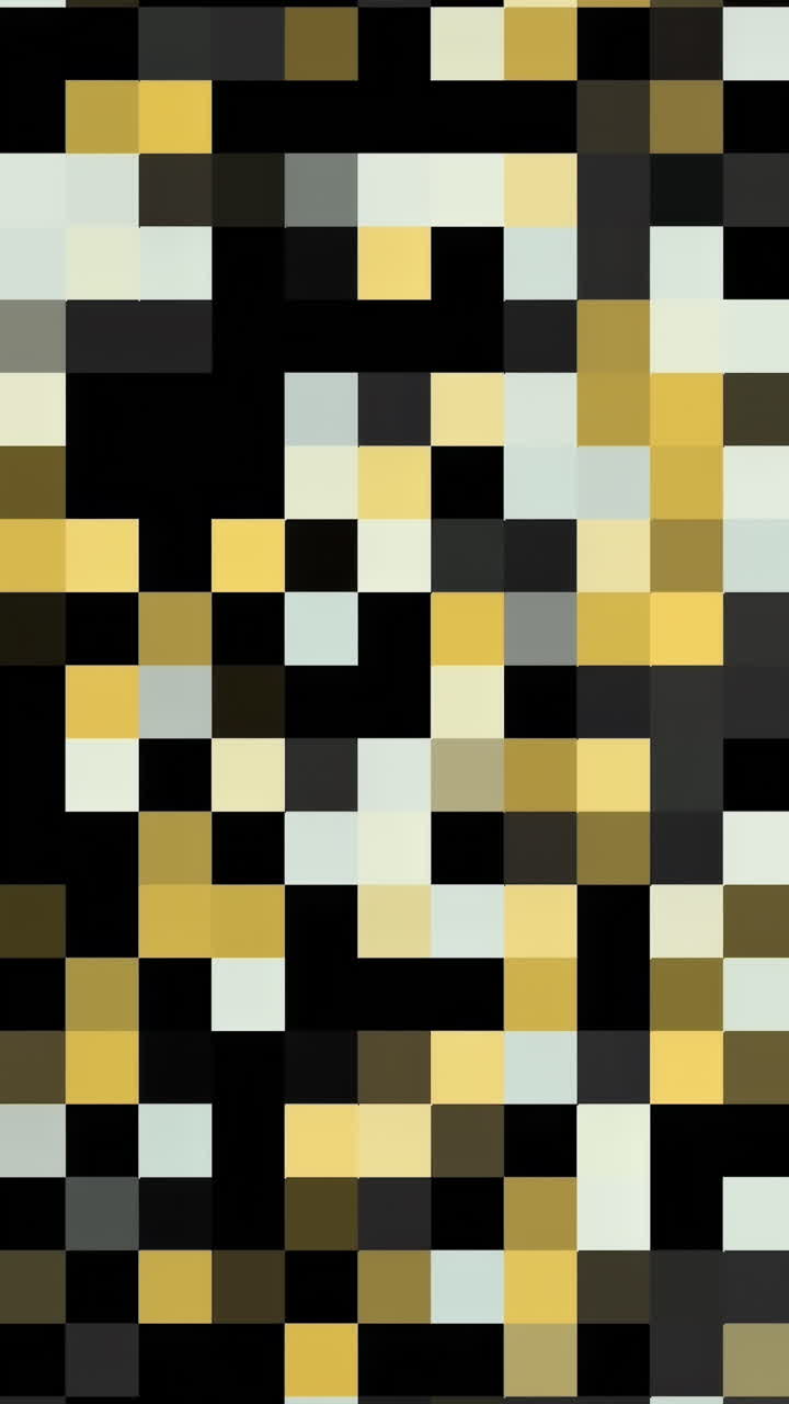 Abstract Pixelated Pattern