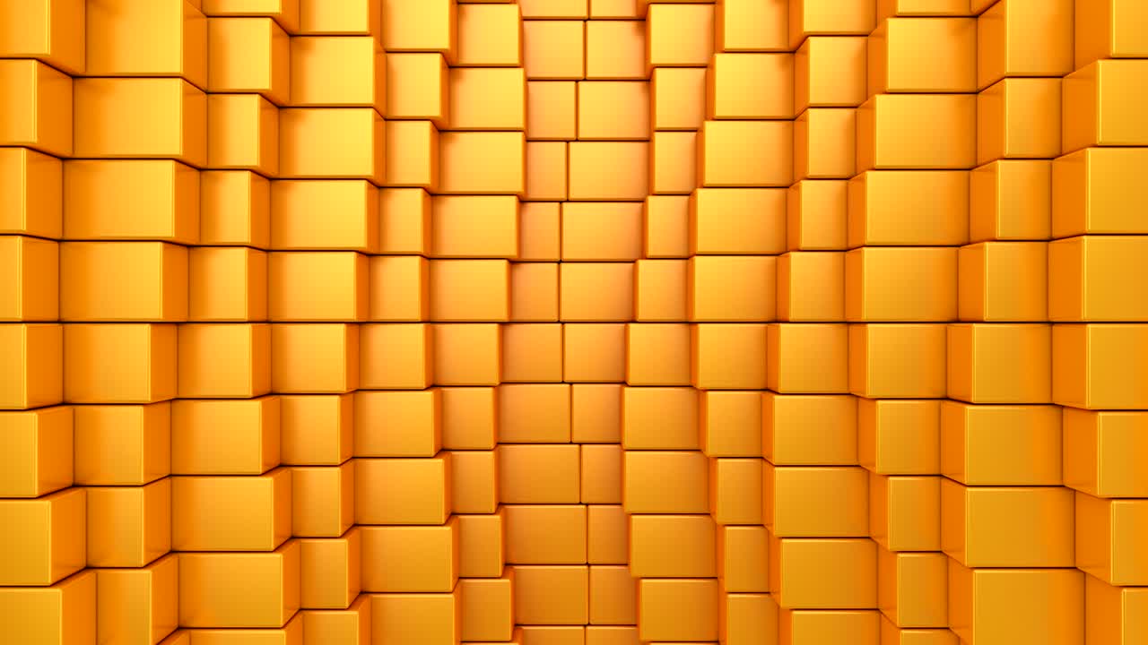 las cajas forman una onda