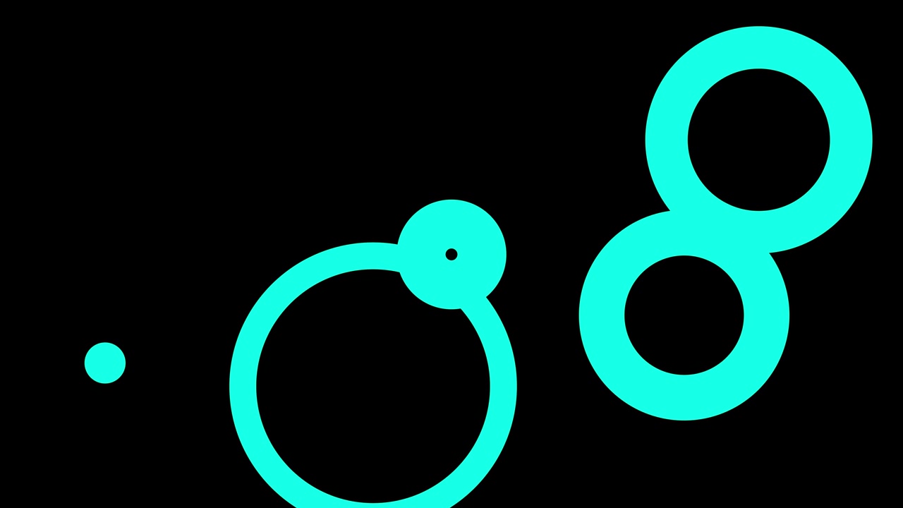 Shape animation circle spreading motion graphics