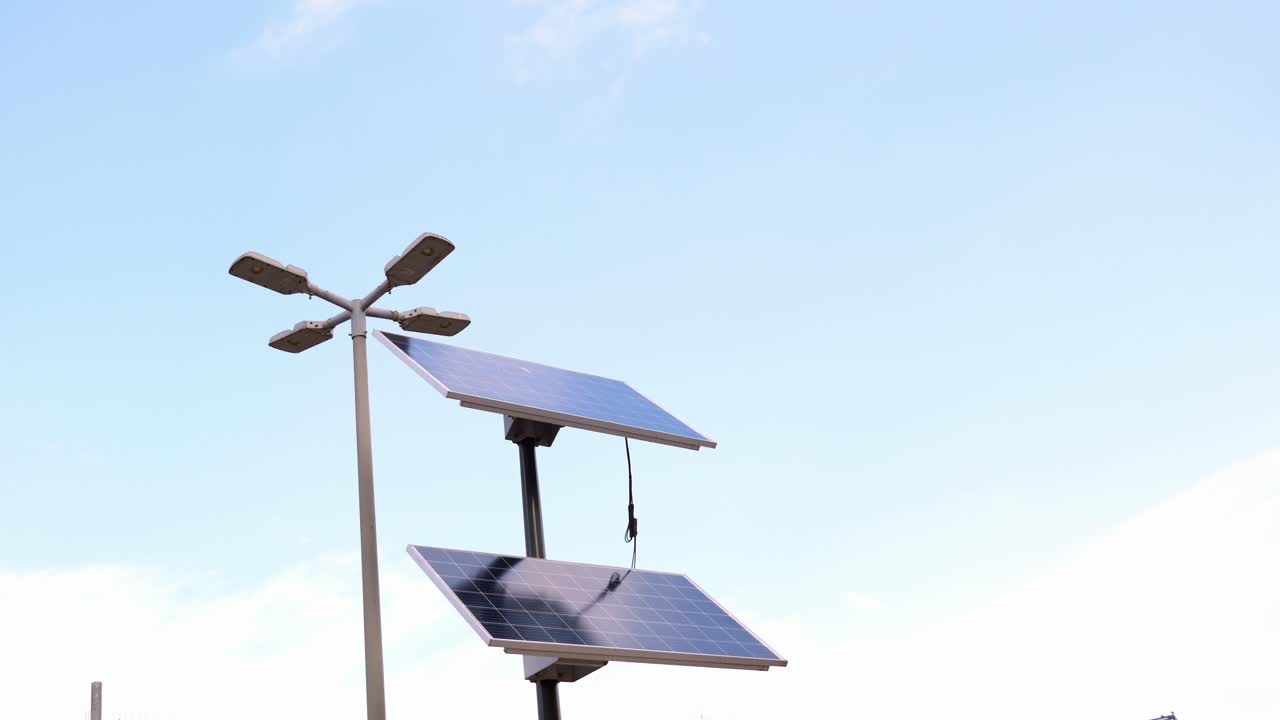 태양 전력 거리 조명